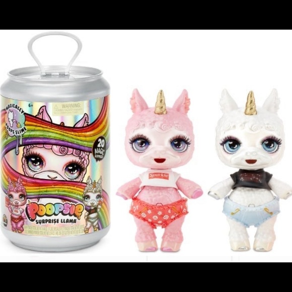 Poopsie Slime Llama Bundle with Food Drop Slime Kits New
